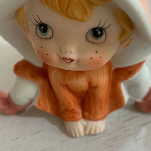 Vintage Homco Redhead Girl - Picture 2 of 4